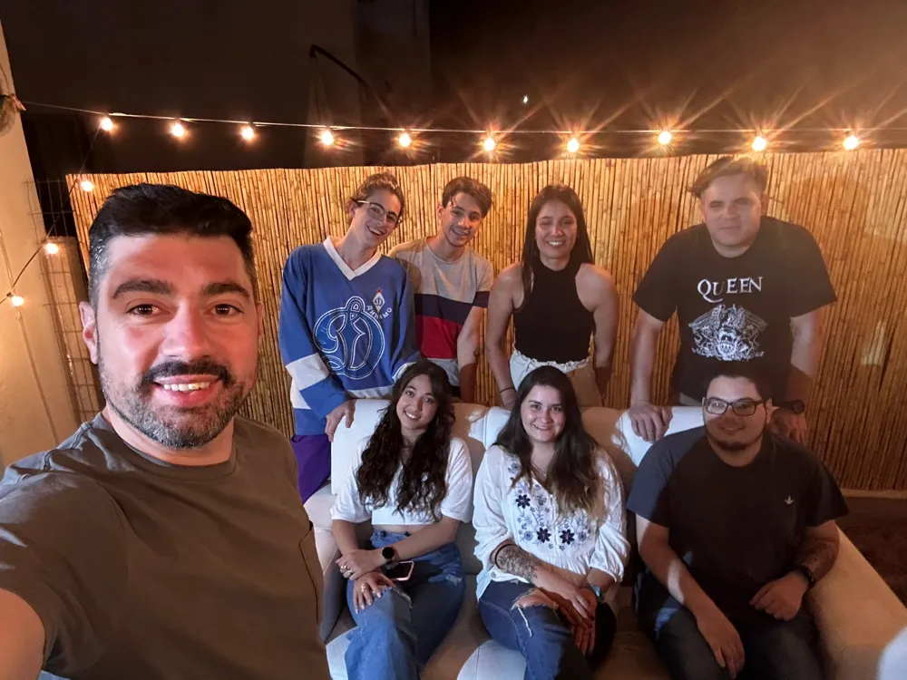 Equipo de Avance Software en un encuentro